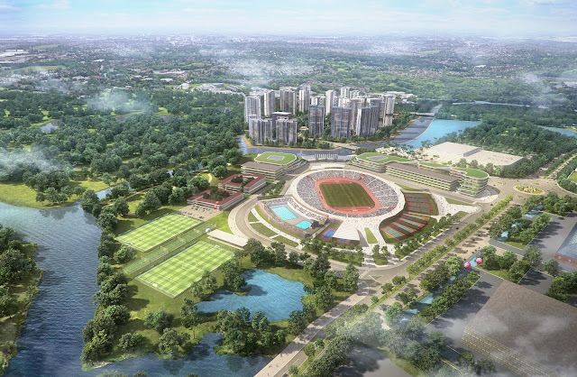 Phối cảnh siêu dự án Saigon Sporst City
