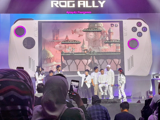 handheld pc games rog ally