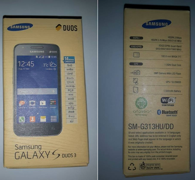 Samsung Galaxy S Duos 3