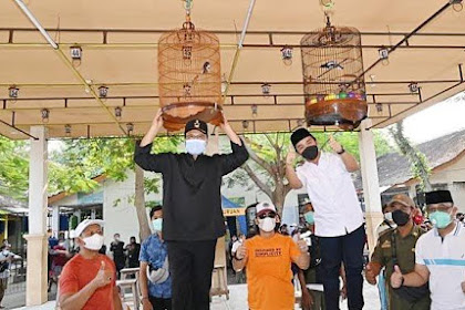 Lomba Burung Pertama di Kota Pasuruan, Gus Ipul Beri Apresiasi