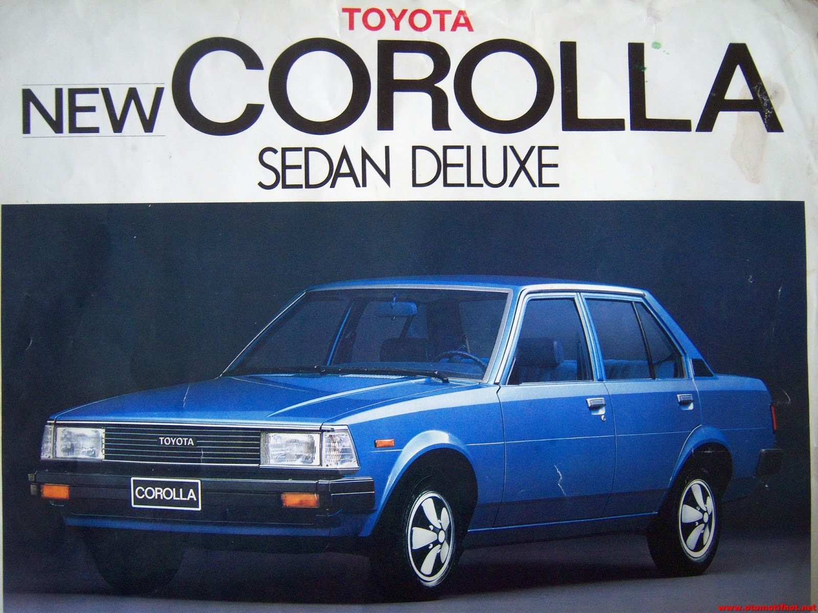 Lengkap Mobil Retro Toyota Corolla DX