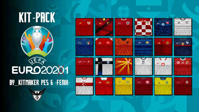 PES 6 Euro Cup 2020 Full Kits-Pack 