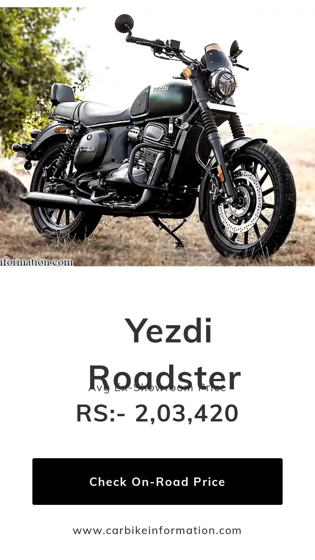 Yezdi Roadster