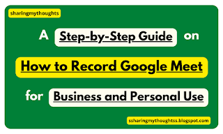 How to Record Google Meet