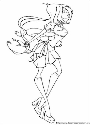 Desenhos para Colorir Winx Club