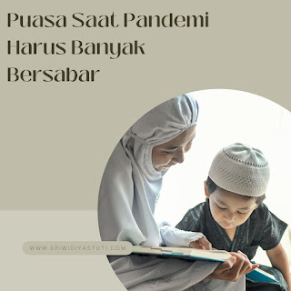 puasa saat pandemi harus banyak bersabar