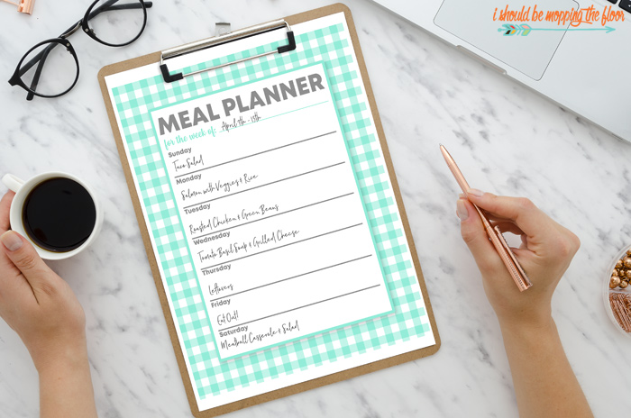 Meal Planner Printable