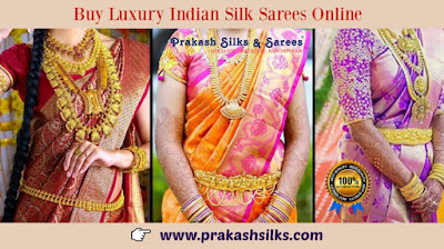 Buy Luxury Indian Silk Sarees Online