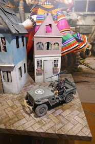 Welcome to Marwen WWII village model jeep