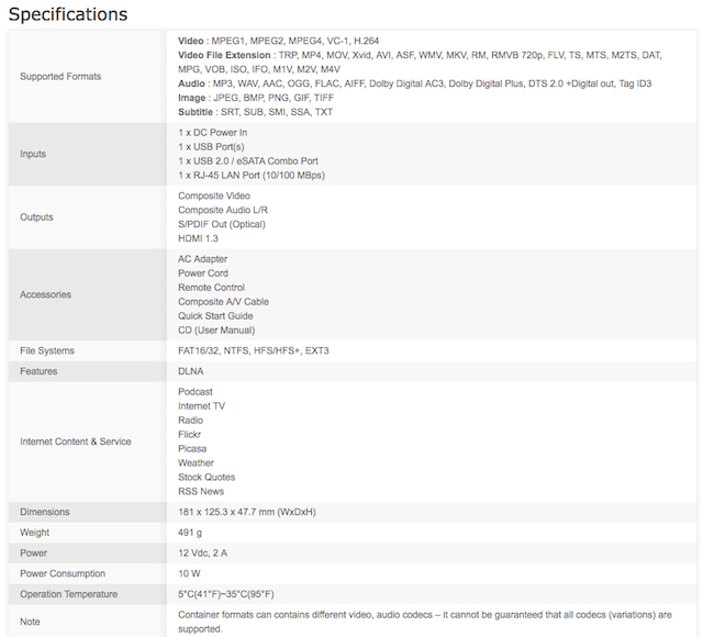 Asus O!Play TV HDP-R1