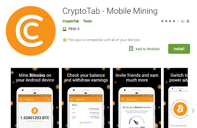 Cryptotab For Android Cryptotab For Android Earn Bitcoins On - 