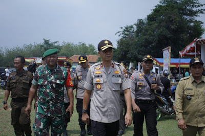 Kapolda Banten Pantau Langsung Pilkades di Kabupaten Tangerang