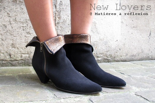 SOLDES boots noir New Lovers