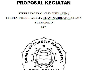 Contoh Proposal Kegiatan Ospek  contoh surat dan 