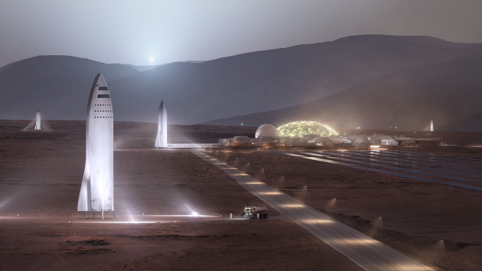 Mars City by SpaceX