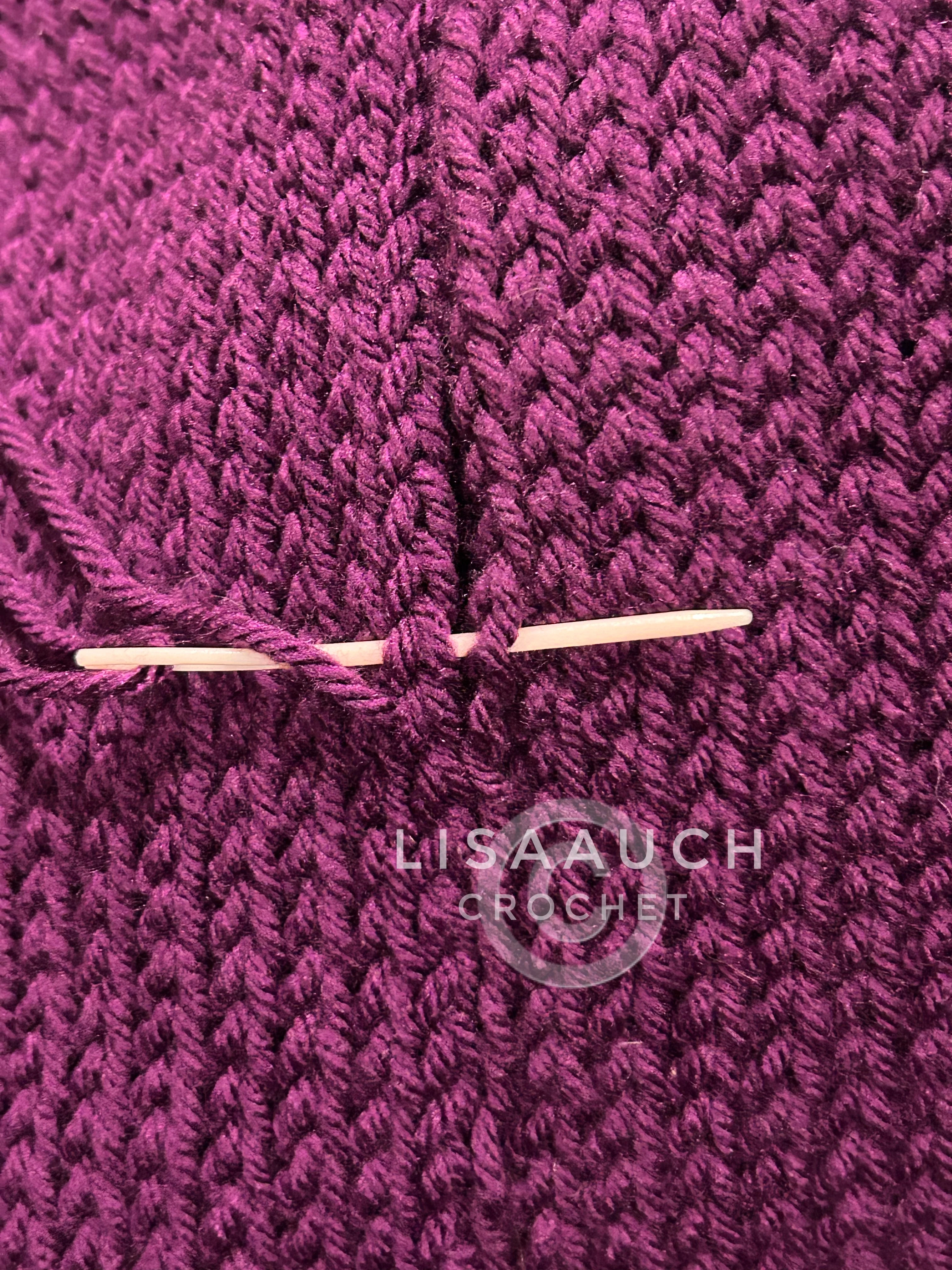 Free Crochet Hat Pattern: All Ribbed Crochet Hat Design