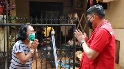 Pastikan Jaringan Normal, Direksi Telkom Tinjau Lokasi Terdampak Banjir Jakarta