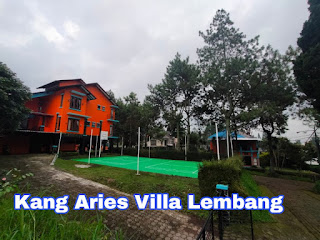 Villa TJ Istana Bunga Lembang Private Pool & Lapang Kapasitas Banyak Harga Terjangkau