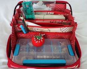 Robert Kaufman Themed Organizer crafted by eSheep Designs