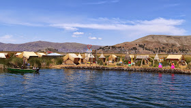 Floating Islands of Uros, Lake Titicaca, Peru