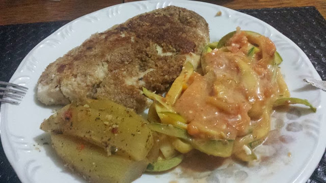 Filé de saint petter light proteico e funcional a milanesa