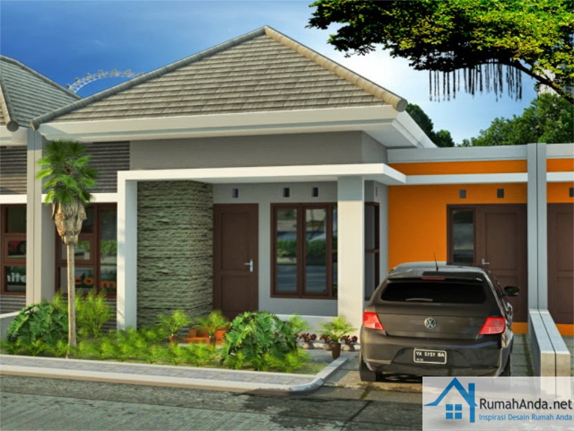 99 Contoh Gambar Desain Rumah  Minimalis  Tampak  Depan  dan  