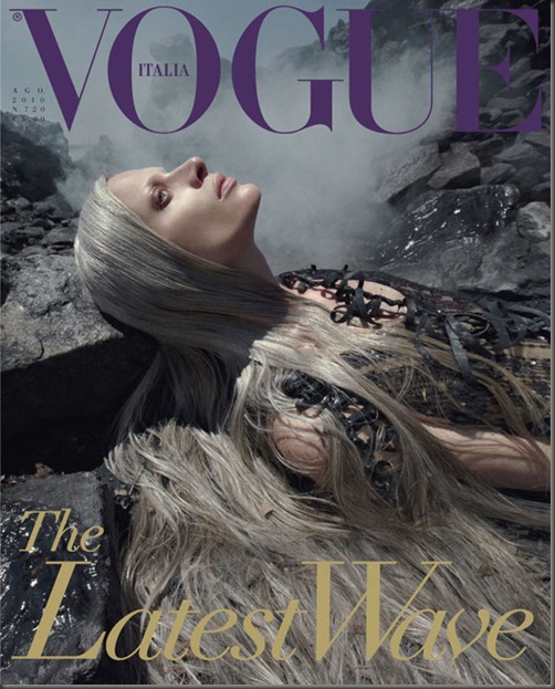 Kristen McMenamy by Steven Meisel (Vogue Italia August 2010)