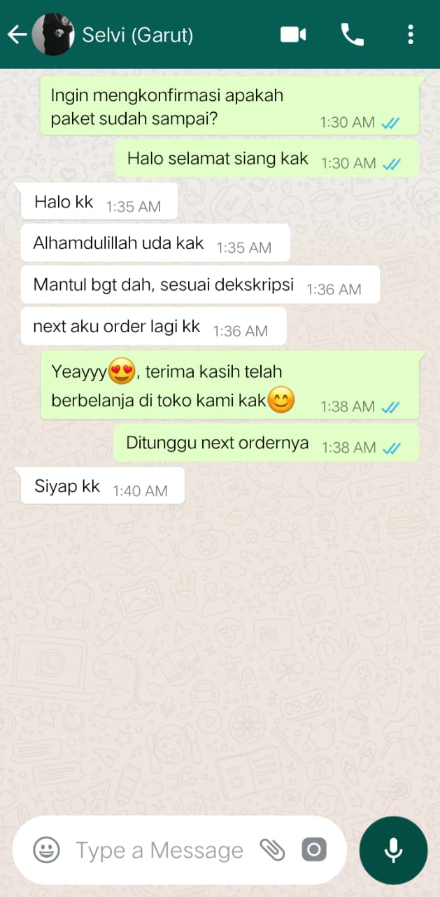 Testimoni Pelanggan