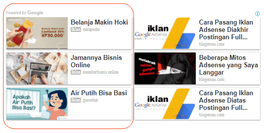 Syarat dan Cara Mendapatkan Iklan Matched Content Adsense