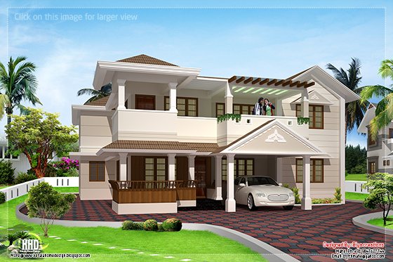 two floor house design