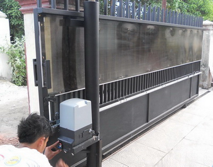 SMART PINTU  BESI PRESS Mesin Pagar  Otomatis Gerbang 