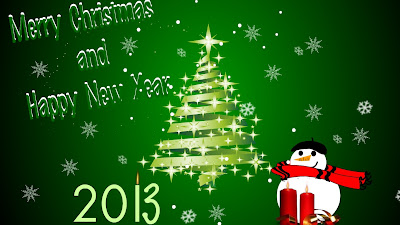 Merry Christmas and Happy New Year 2013 Wallpapers