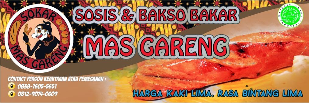  SOSIS BAKSO BAKAR MAS GARENG Gambar Banner 