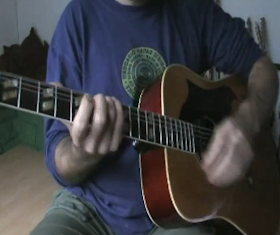 CARLOS VAMOS PLAYS "LITTLE WING" ACOUSTIC TAPPING VERSION HENDRIX