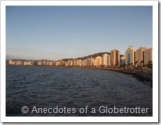 Buildings around the coast