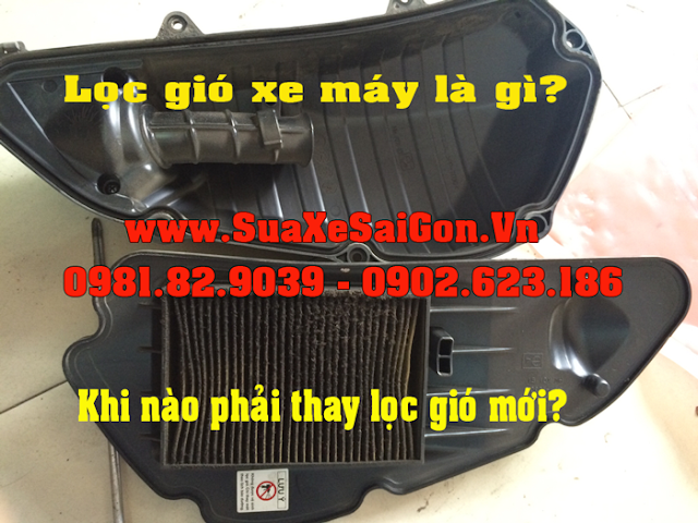 Lọc gió xe máy và công dụng của lọc gió có thể bạn chưa biết?