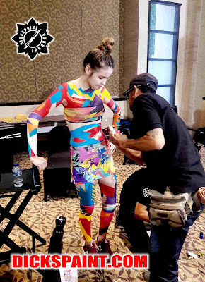 Body Painting MAC Cosmetics Jakarta