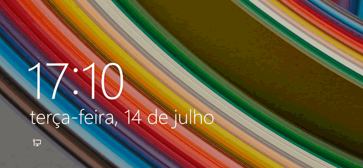 Windows 8: Desativar a tela de bloqueio