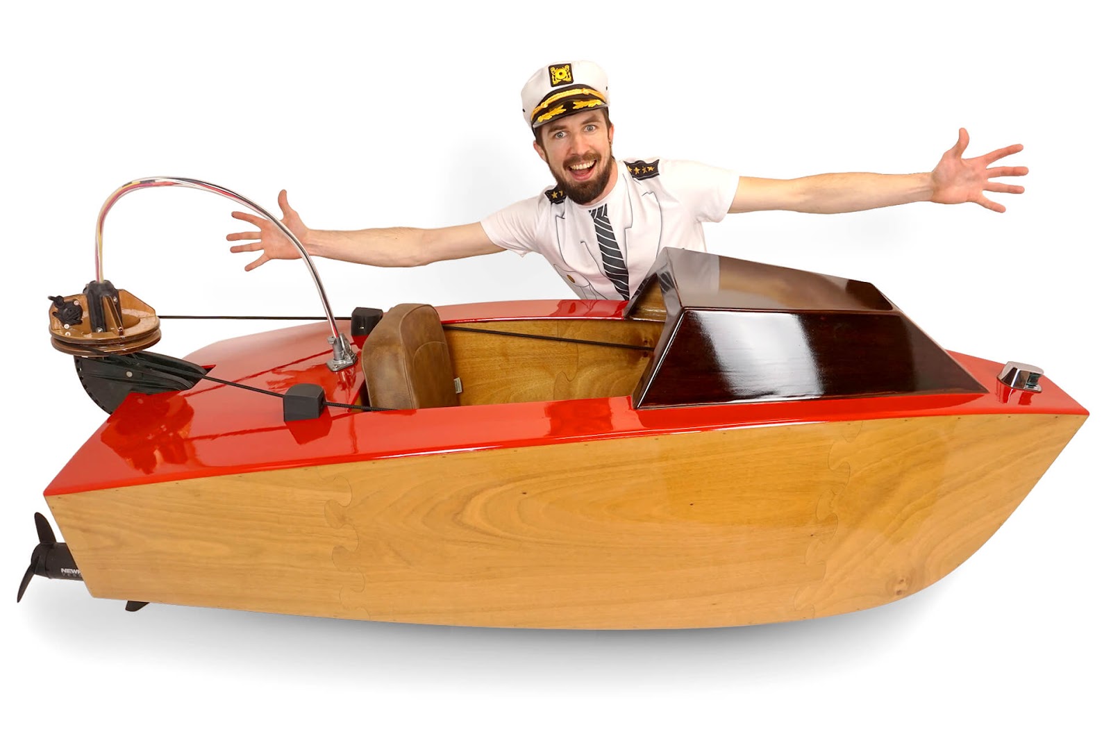 Mini Boat - A mini but full-sized electric boat