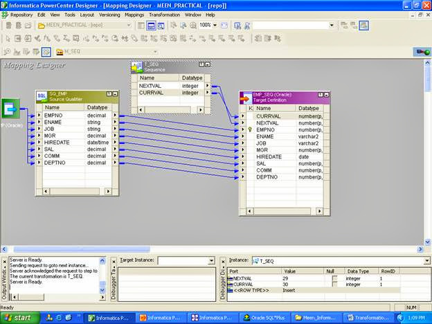 Debugging in Informatica