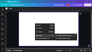 Cara Memunculkan Garis Patokan dan Penggaris di Canva