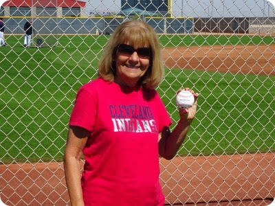 Marsha and Indians ball
