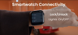 TATA TIAGO.EV smartwatch connectivity