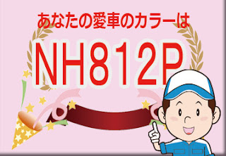 色番号　ＮＨ８１２Ｐ　カラーコード　カラーナンバー