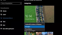 Personalizzare la schermata di blocco in Windows 10