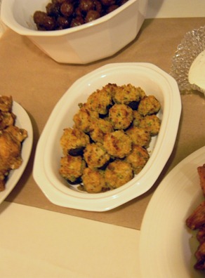 stuffed mushrooms