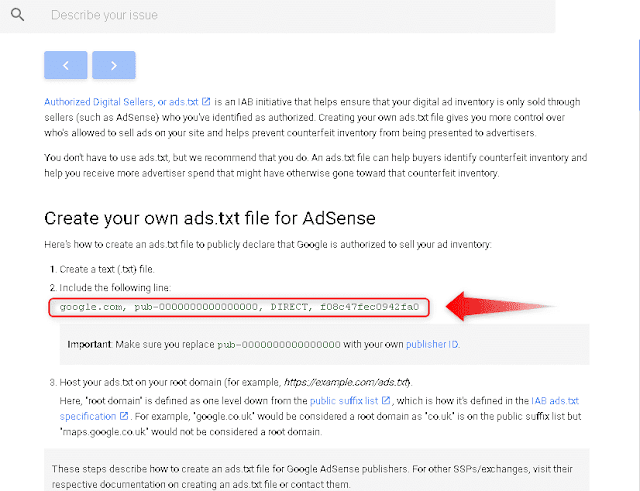 Cara Mengatasi Peringatan Ads.txt Google AdSense di Blogspot