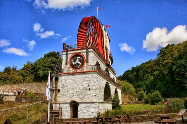 rueda hidráulica Laxey