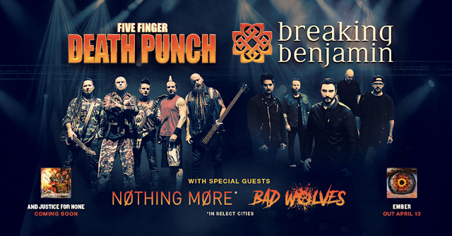 Five Finger Death Punch and Breaking Benjamin