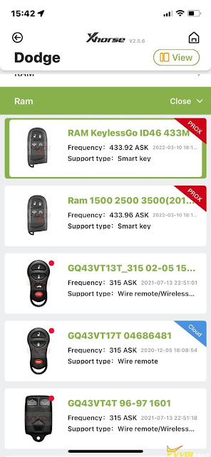 Program 2016 RAM 1500 Push Start via Xhorse Smart Remote 3